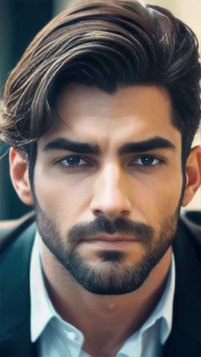 Men jew focus in face