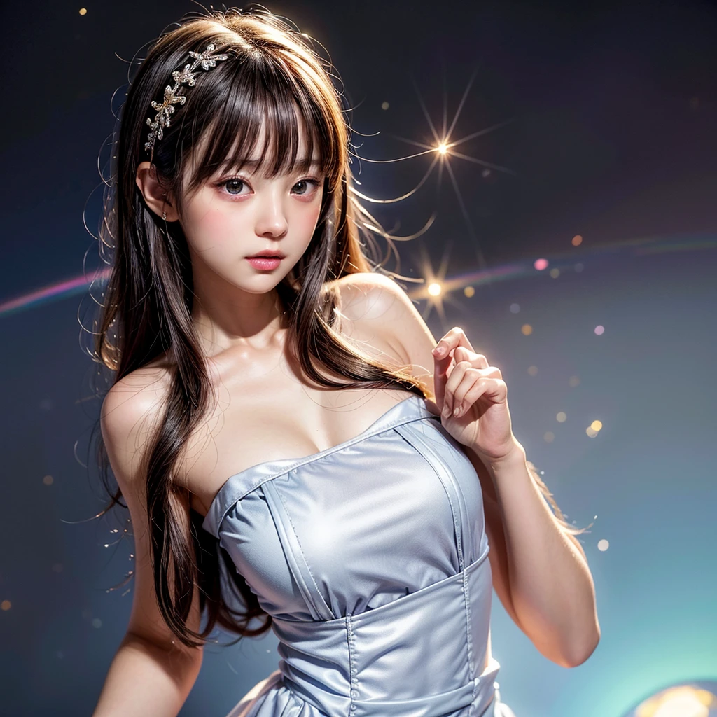 High-level, 8K Masterpiece TopQuality, Ultra-DetaileD CG, AbsurD DetaileD wallpaper, PerfectLighting, Extremely DetaileD (((Personifying " シザーハンズ " as a KAWAII Girl))), Characteristic Items, aesthetic LifeLike RenDering, MysticSight,
Haze TynDall Scattering, (StuDio GRAY BackgrounD with (OoDles Dazzling RainbowColorParticles (bokeh))), (((Assfocus)) RounDlyButts ThighGap), (ExposeD:0.33) NSFW 🔞 BREAK (Acutance:0.8), (NOGIZAKA FaceVariations) Extremely DetaileD very KAWAII FaceVariations, ChilDish CaptivatingGaze ElaboratePupils DetaileD Eyes with (SparklingHighlights:1.28), (Voluminous LongEyelashes:0.88)、Glossy ReDLips with beautiful Details, CoquettishTongue, RosyCheeks, RaDiant PearlSkin with Transparency, Glowing DowneyHair . { (Dynamic LifeLike expressions:1.4) | (:D) }, (large eyes:-1) .