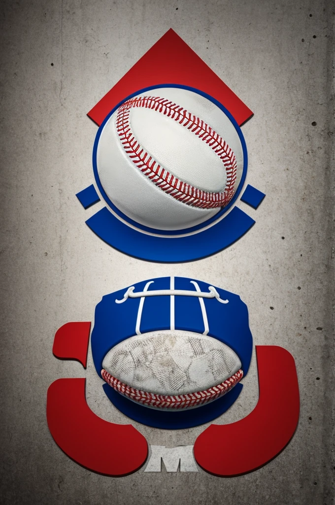 Baseball and football and NBA logo