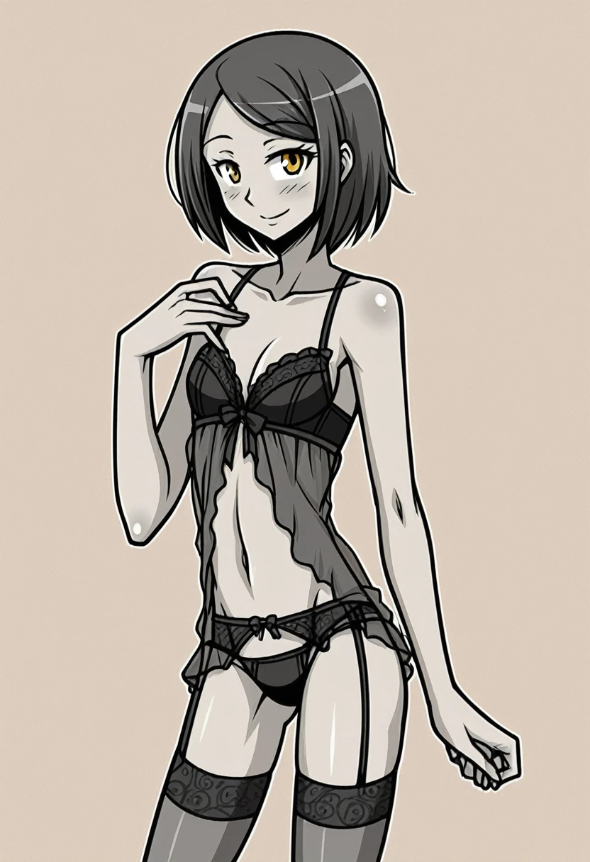 a father ( a he had been brainwashing by his secondson ,crossdressing , wife of his secondson, wear sexy lingerie,10 years ago.has marital life with his secondson ,)