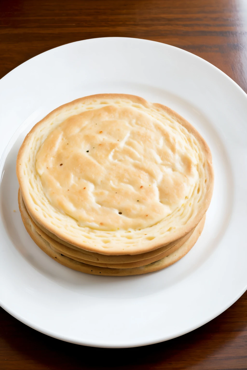 simple drawing of a plate of food, as if it were made in paint

