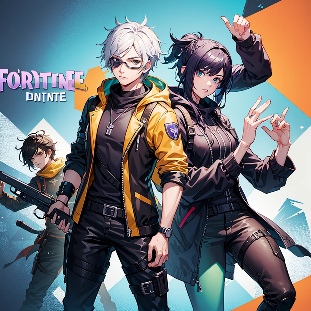 Create a fortnite style man character