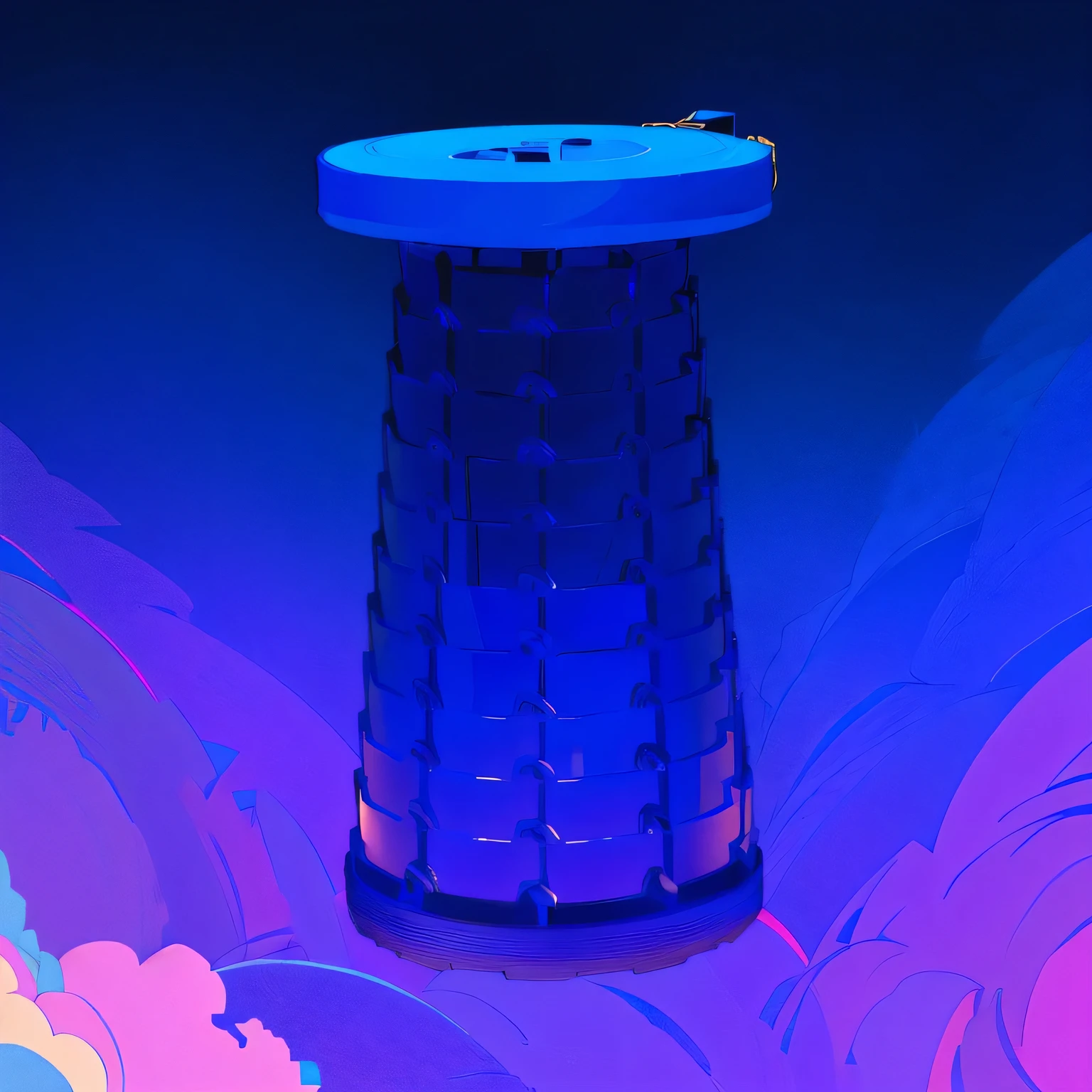 a close up of a black and blue plastic sFerramenta, Flex, Ferramenta, blue-black, zido, view from the bottom, pixel, "The supreme gigachadinho, view from the bottom, edited, productphoto, stretch, bl, Movies 368k, screensaver, euro, sbt, official productphoto, tripod