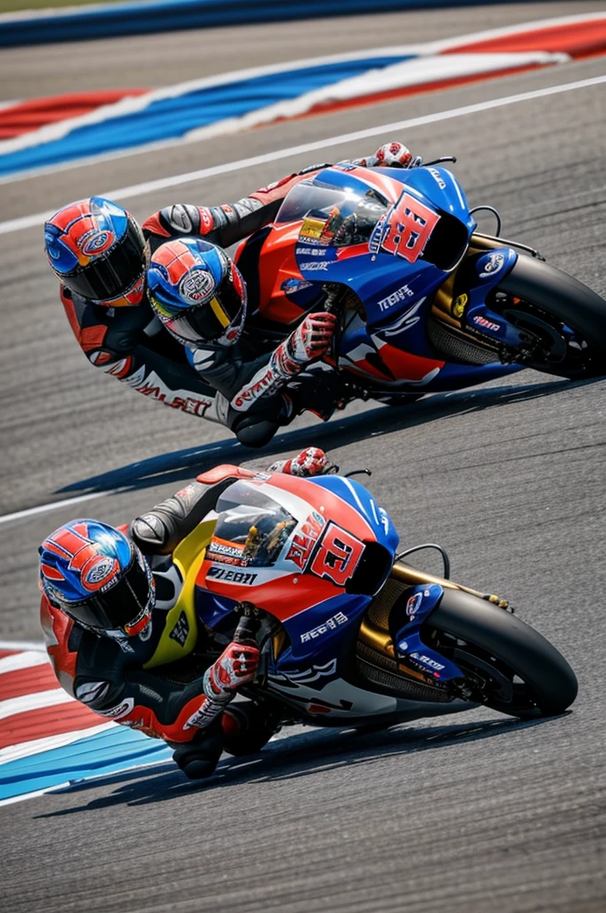 A motogp superbike with 1000CC