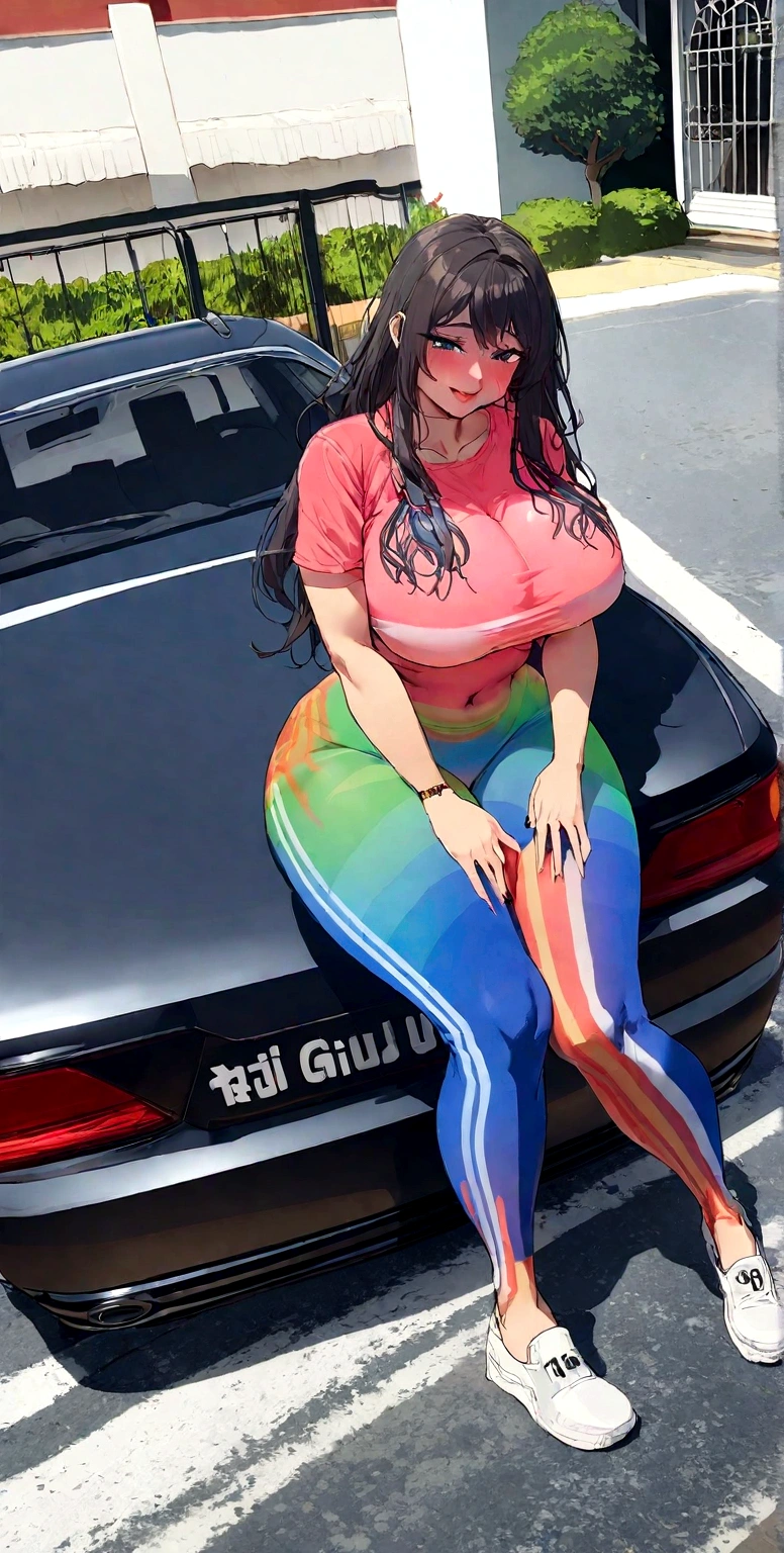 Huge tits, big thighs, huge naked hips and ass, It's the girl in the image , and is on his knees, if you are masturbating, she is lying on a bed, and is begging, (These descriptions are separate)