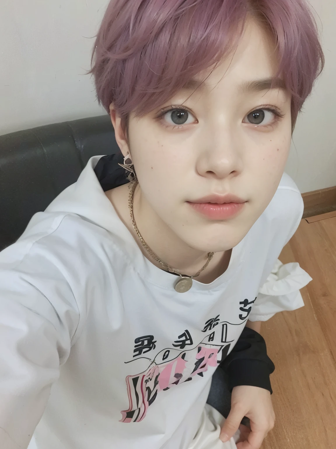 Arafa woman with colored hair sitting at a table, jung jaehyun, adorable and pale korean face, ulzzang inteligente, Kim Doyoung, with short hair, jossi do blackpink, Hong Jun Hyung, Tae June Kim, ulzzang, the hime cut, Jaeyeon Nam, xqc, park jimin, tomboy short platinum hair