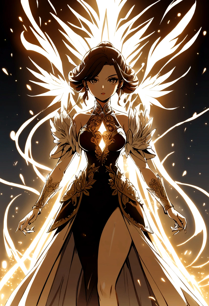1 girl,in manga style,