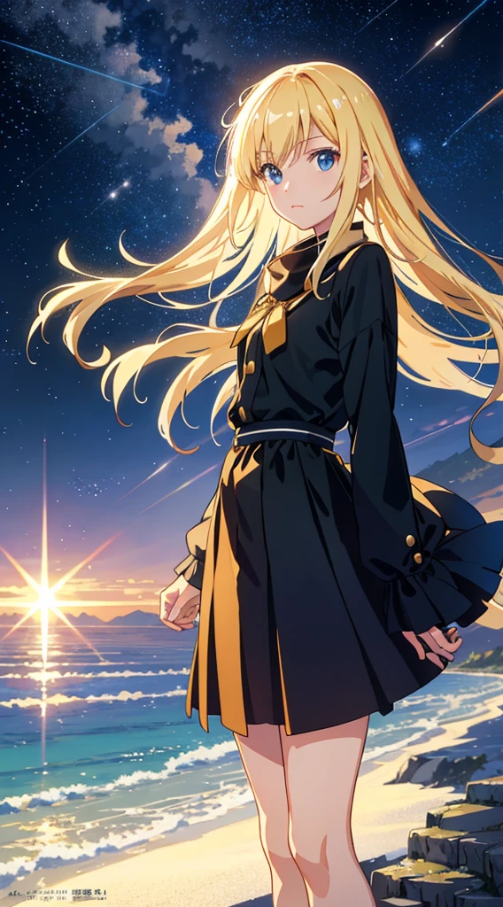 High quality masterpiece, landscape, anime train passing through bodies of water on tracks, bright starry sky. Romantic train, pixiv, concept art, lofi art style, reflection. by Makoto Shinkai, lofi art, Beautiful anime scene, Anime landscape, detailed scenery —width 672, in style of Makoto shinkai, style of Makoto shinkai, ノーガール、enhanced details.