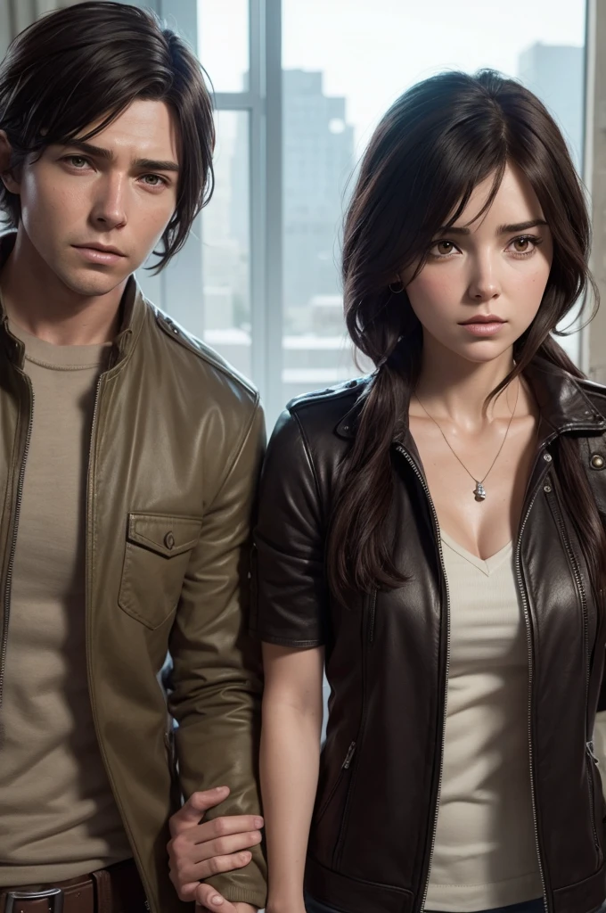 Carl Grimes and Kate Bishop together as realistic as possible