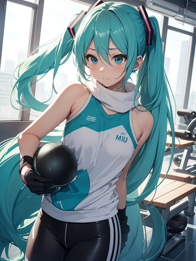 hatsune miku, gym