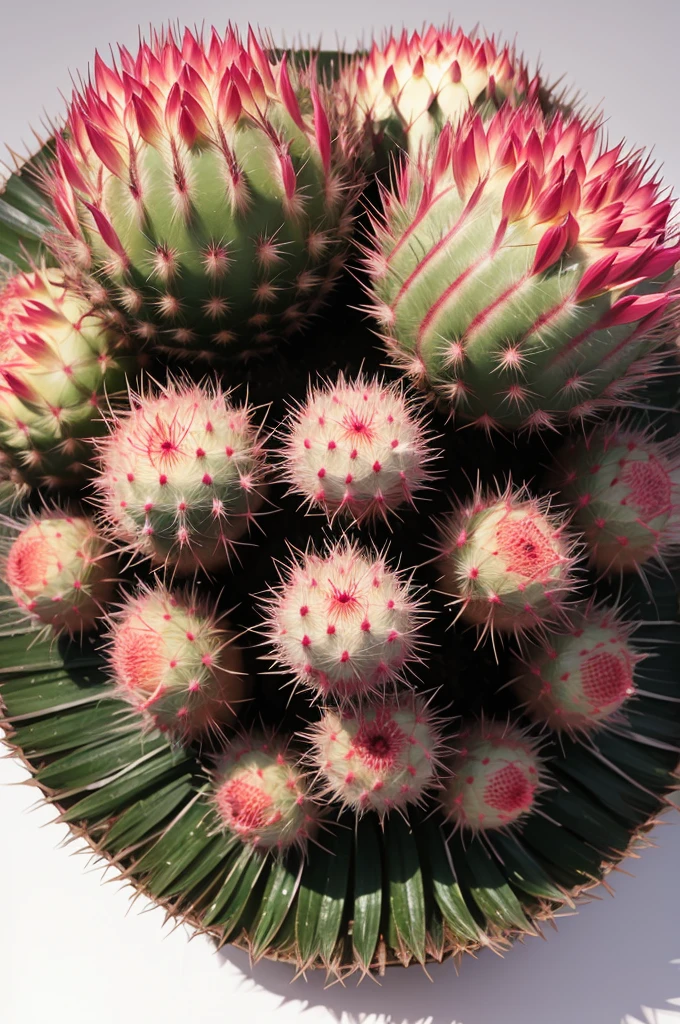 Melocactus ernestii with white background