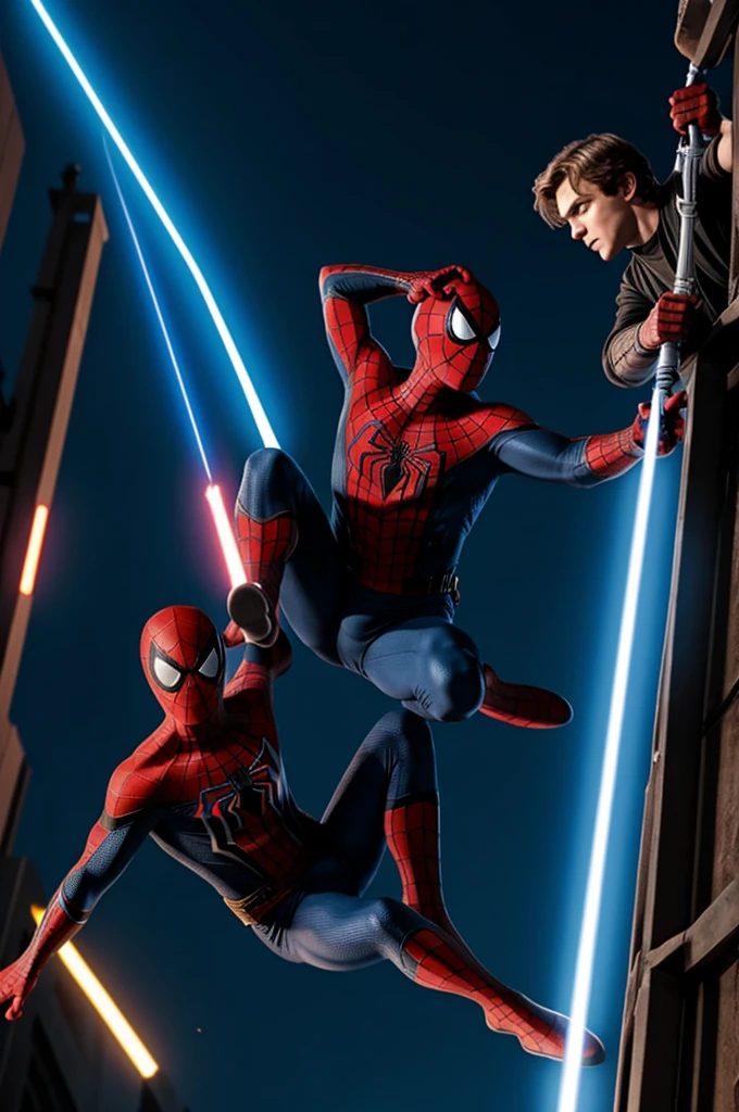 Spiderman vs Anakin Skywalker 