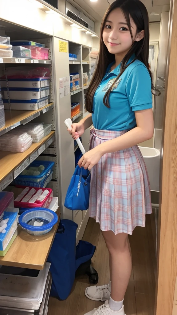 High school girls、I do a variety of jobs.