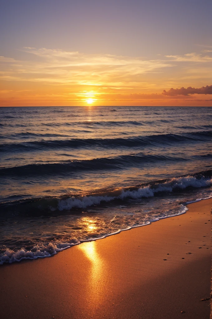 The sunset