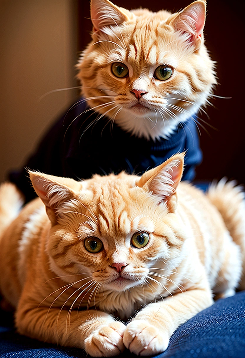 Cute cat, playing,Fluffy cat