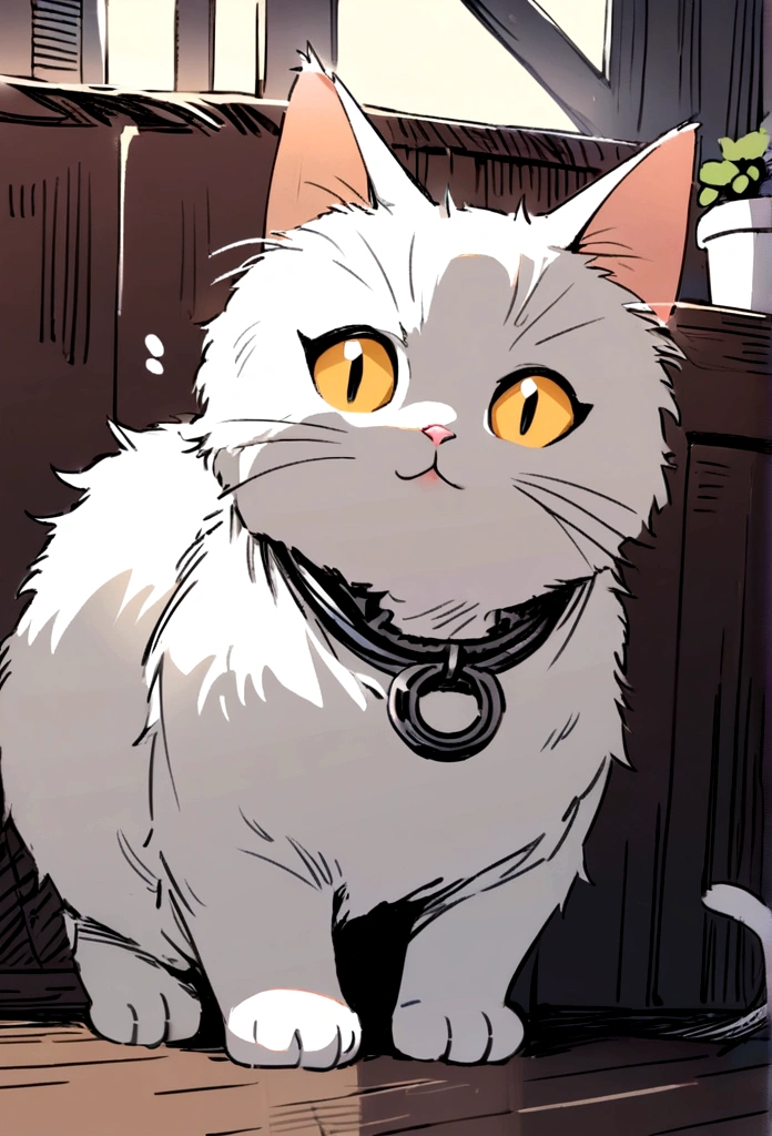 Cute cat, playing,Fluffy cat