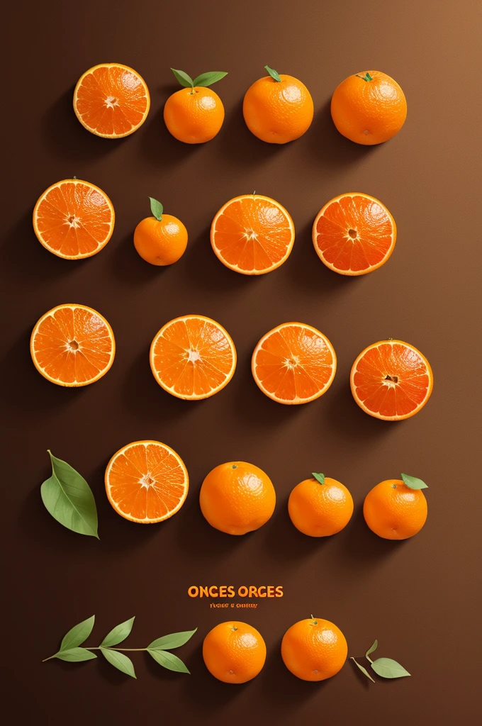 Logo word oranges
