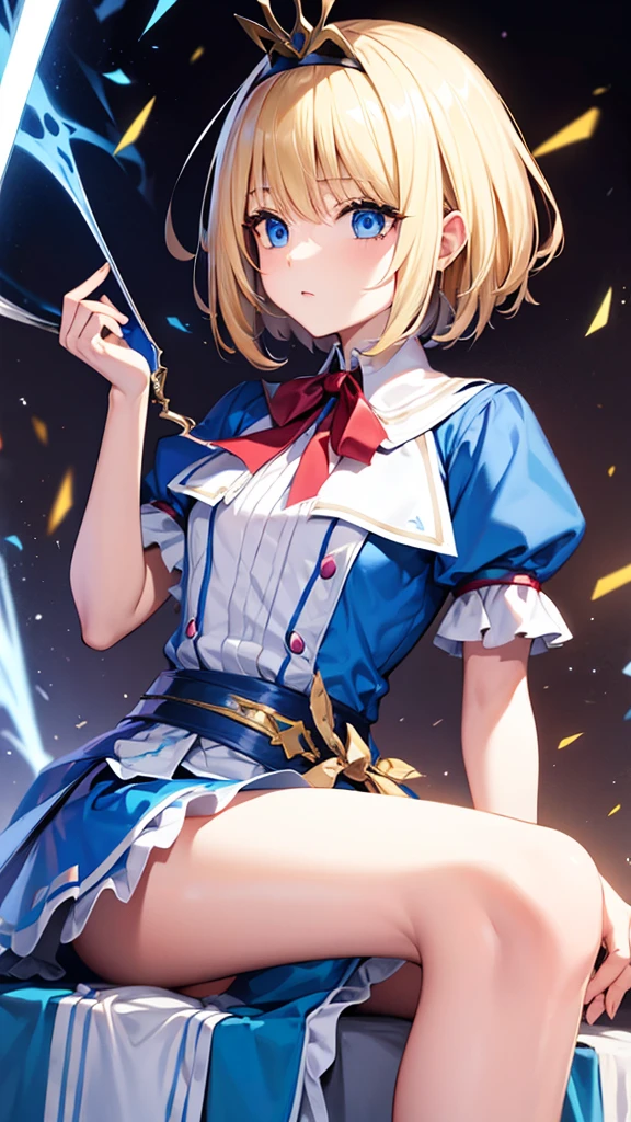 extremely detailed face, best quality, (kinomoto sakura, short stature, small breast,solo), idol clothes, beautiful nipple, show off nipple:1.4, no bra, open breast kimono, bottomless, show off pussy:1.4, no panties, squatting, embarrassed, open mouth, Surprised face, hold up both arm,, gleaming skin, moist skin, idol stage, front view, looking at viewer,