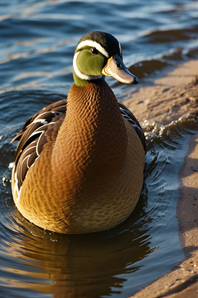 A duck that says Hello