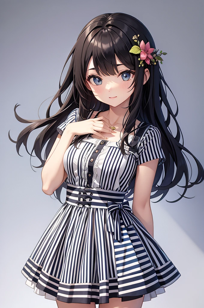 striped dress