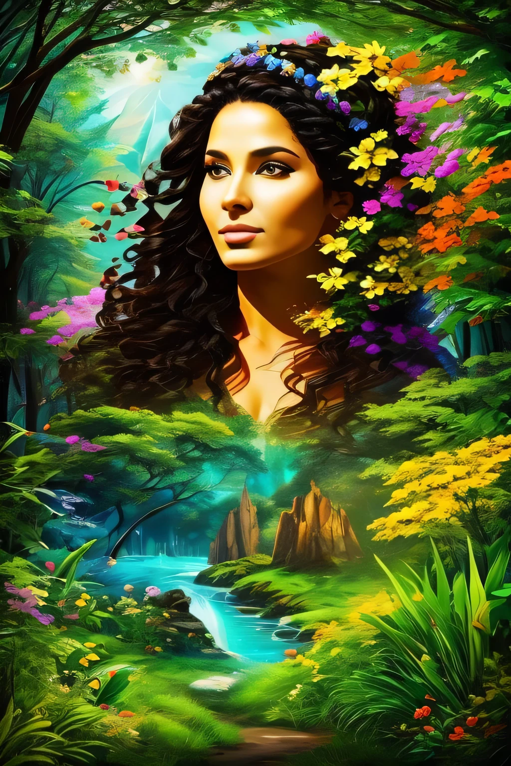 woman mother of nature