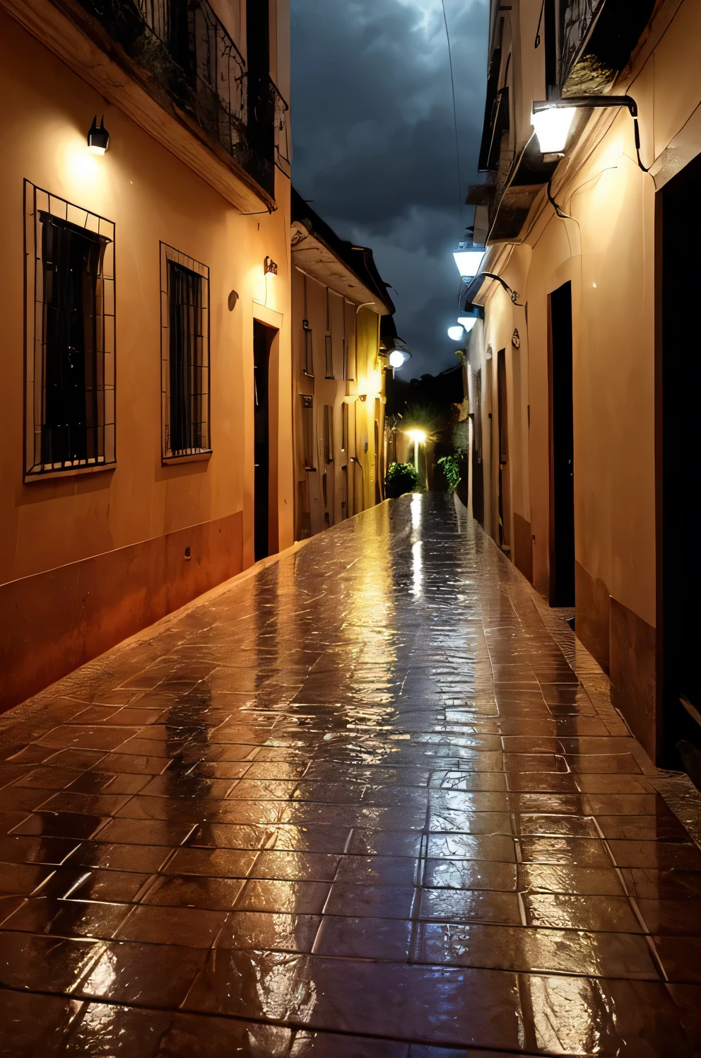 evening mood, rainny, acomchego.