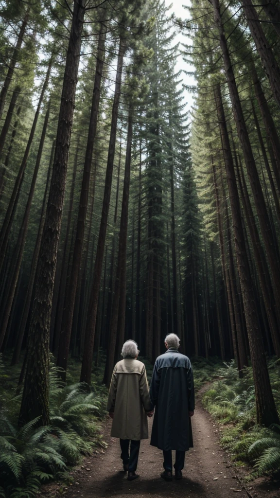 Elders in a dark forest