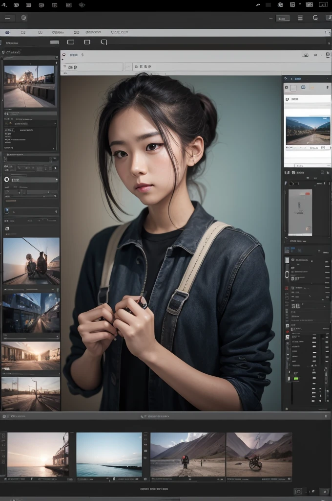 Cover video editing