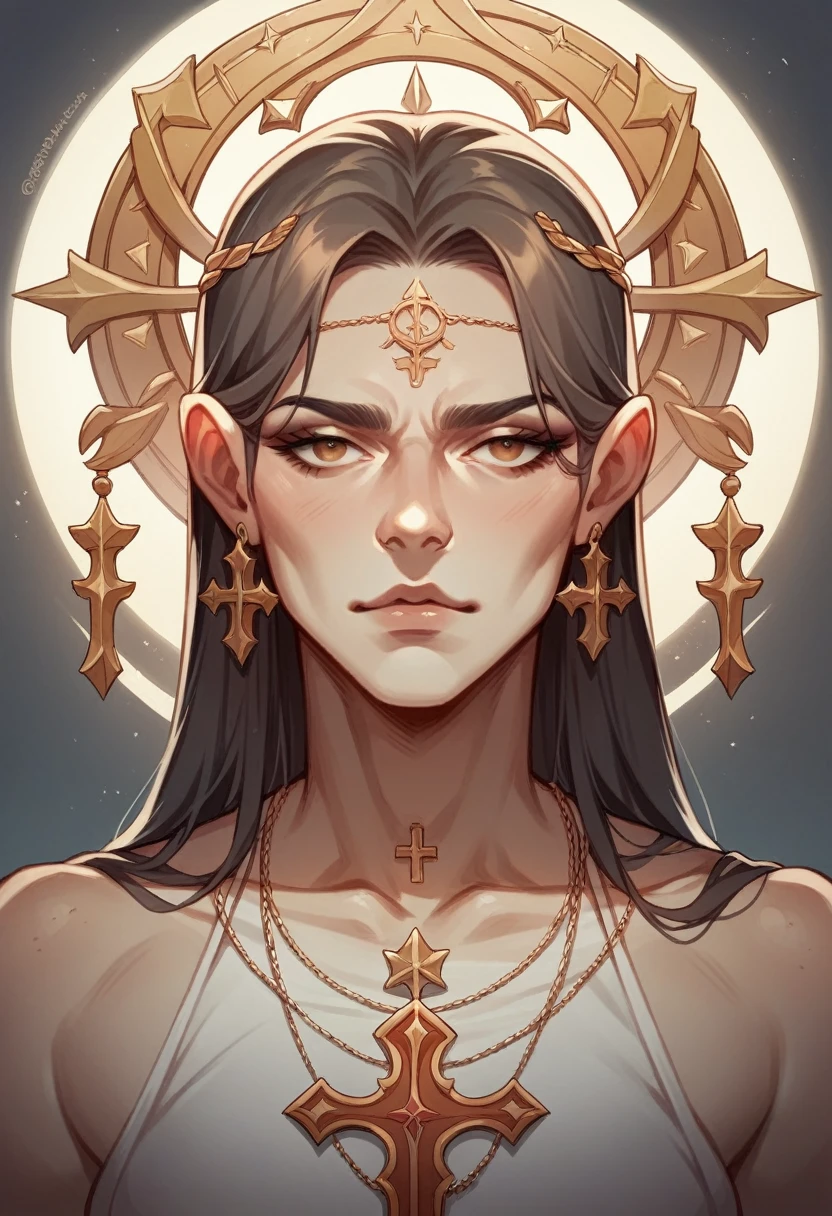 Female, demon, cleric, animated