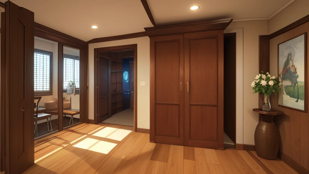 A small and simple confession room, (best quality,4k,8k,highres,masterpiece:1.2),ultra-detailed,(realistic,photorealistic,photo-realistic:1.37), HDR, UHD, studio lighting, ultra-fine painting, sharp focus, physically-based rendering, extreme detail description, professional, vivid colors, bokeh, interior, intimate, warm lighting, wooden furniture, religious iconography, confessional booth
