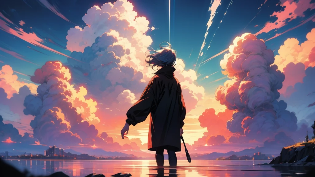 Anime characters holding hands in front of a cloudy sky, 4K Manga Wallpapers, Anime Style 4k, 4KAnime Wallpaper, Anime Art Wallpapers 8K, Best anime 4k konachan wallpaper, Anime Wallpaper, Anime Wallpaper4k, Anime Wallpaper 4k, anime art wallpaper 4k, anime art wallpaper 4k, Cytus and Deemo Style