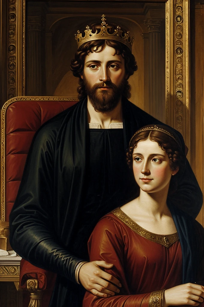 A comparative painting of Oedipus the King