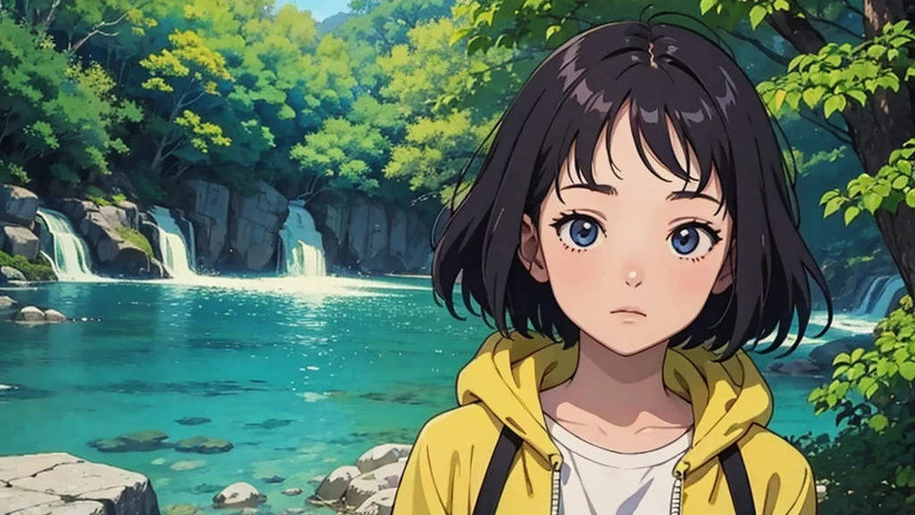 Image for lofi hip hop anime with nature background