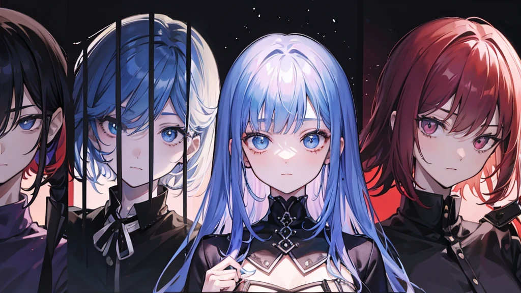 7 young people with different personalities in the midst of darkness