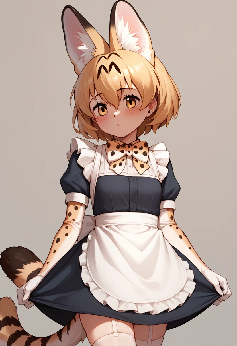 Score_9, Score_8_up, Score_7_up, Score_6_up, Score_5_up, Score_4_up, source_anime, 1girl, nsfw, loli, maid, after anal, servalkemono, scat, serval ears, diarrhea