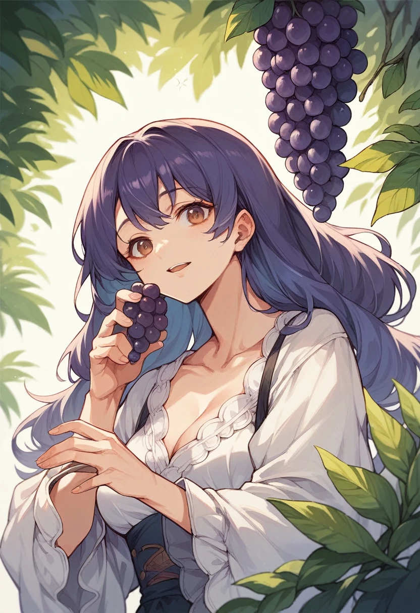 Grapes Women Anime
