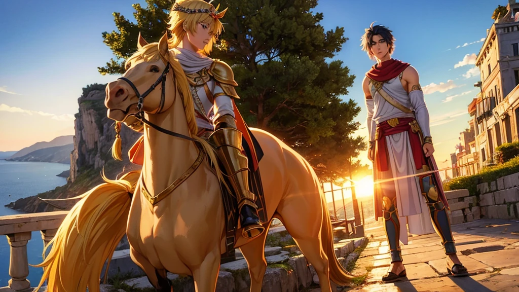 アニメ, roman, mythological, legendary, sunlit, times of greece