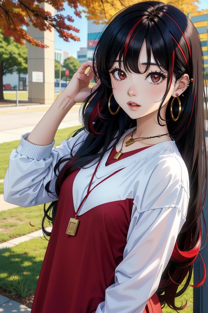 Best quality, Works of masters, A high resolution, 1girll, Super beautiful face, super beautiful eye, Super beautiful hair,Trendy outfits,MagazineCover,Sexy and enchanting,Color explosion,