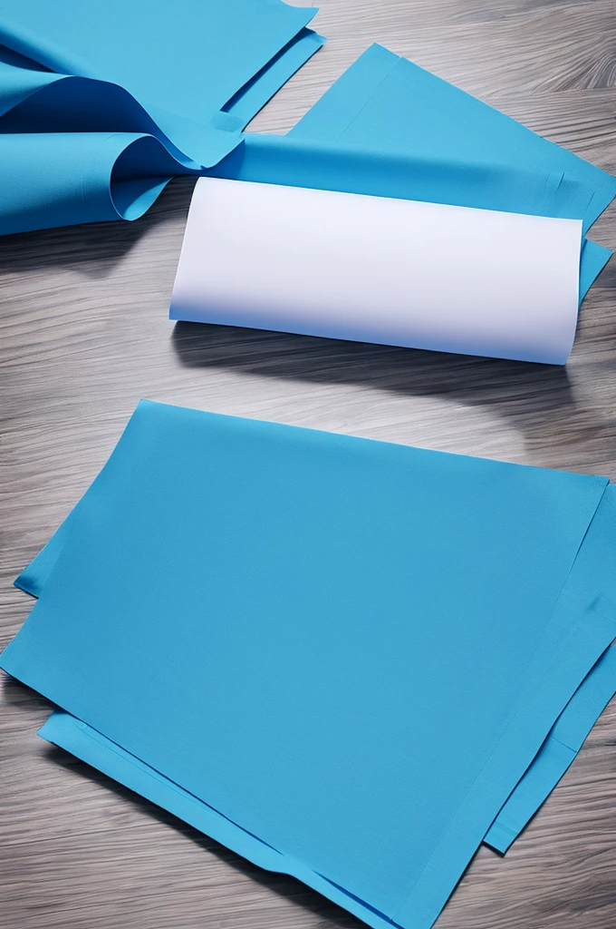 create sheet in blue