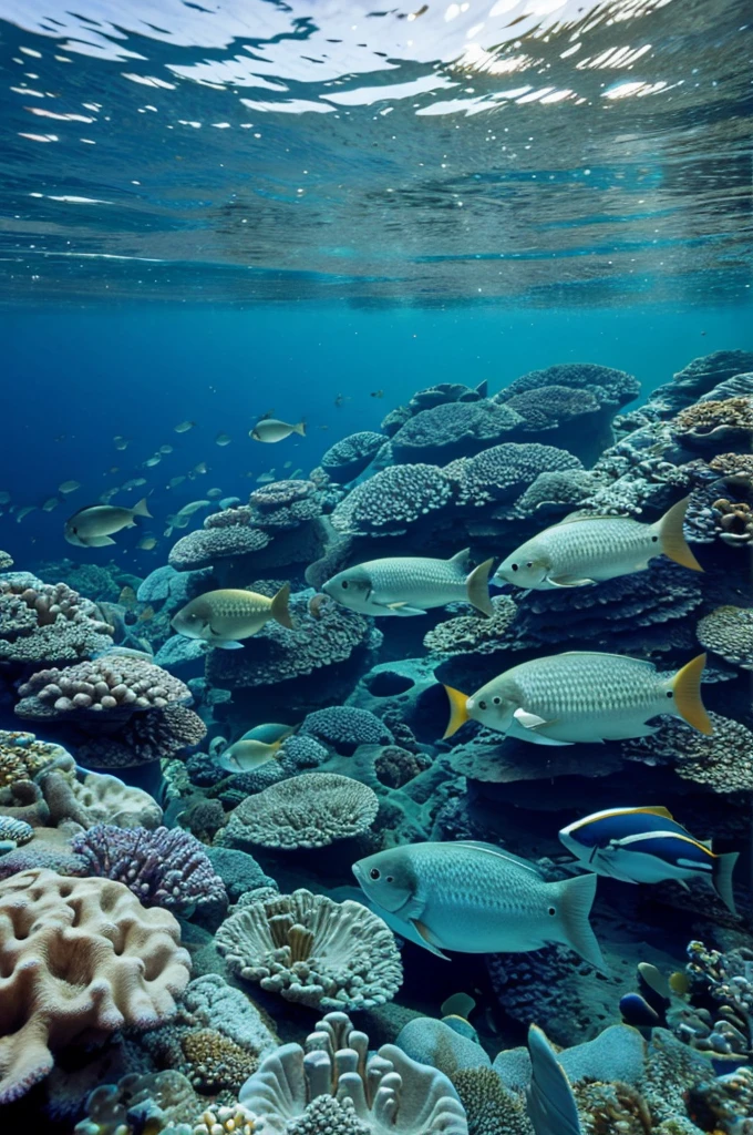 Sea of beautiful fish