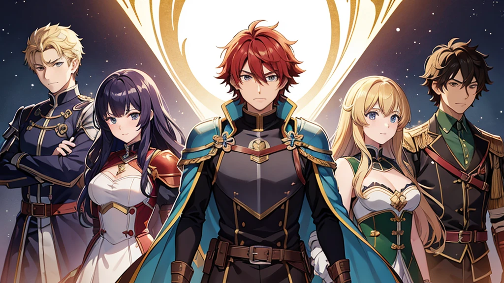 charachter, masculine, Roman anime, Mediovale, ancient armor, que lembre o The Rising of the Shield Hero, but different
