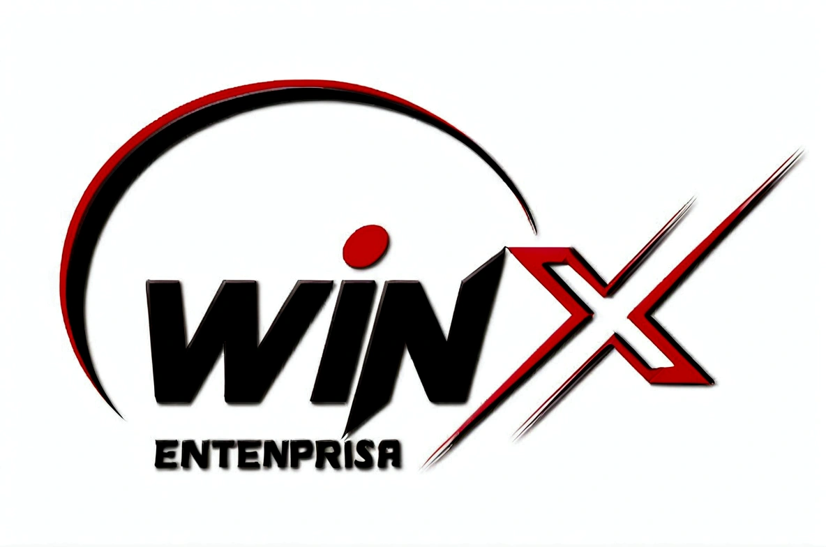 a close up sketch of a logo with a red and black design, winy, wining, ๐คฌ ๐คฎ ๐ ๐, promo art, x logo, winning artwork, "WINX", ๐ ๐ ๐ ๐, winning, by John Wilson, wiwek, award-winnig photo, business logo, by Jan Wijnants
