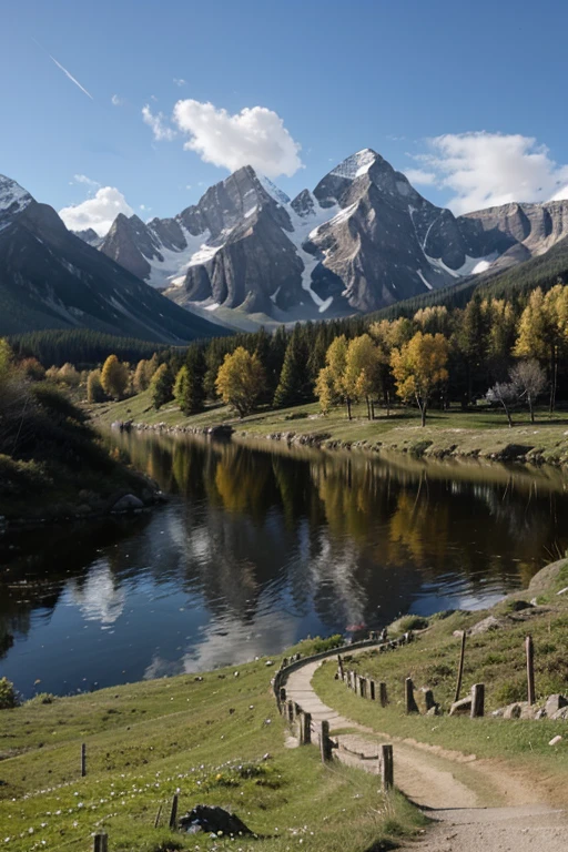 Natural beauty of mountain