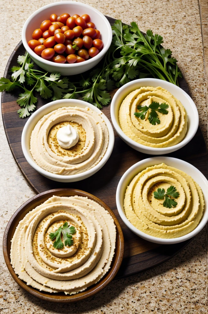Hummus is a type of appetizer
