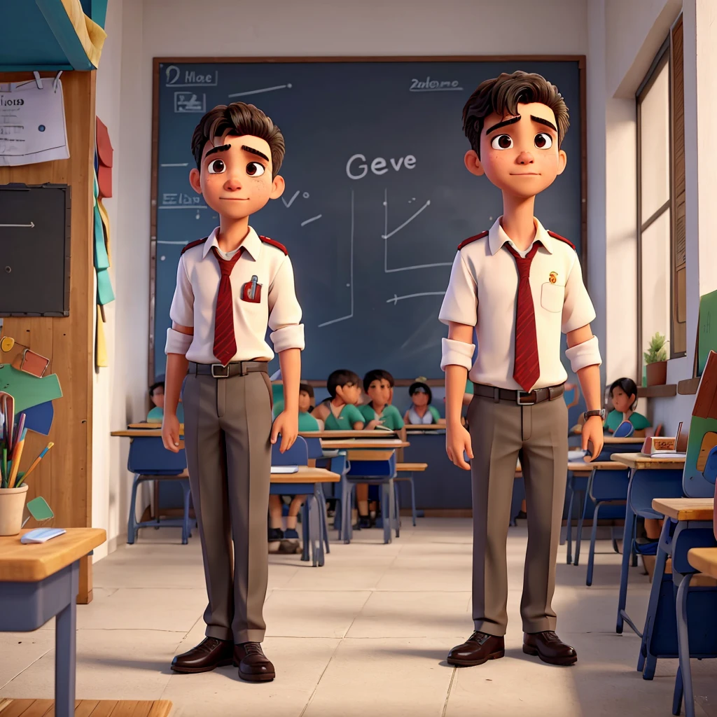 One day, after a particularly severe beating, Alejandro decided to break the silence and tell everything to his teacher at school..
