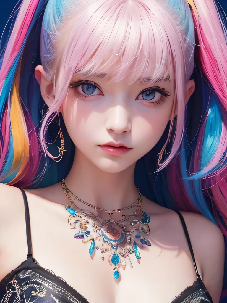 Nice style、(((Stylish fashion))), 8K quality、Intense watercolor, Detailed watercolor art, Watercolor splash, surreal, Avant-garde pop art, Beautiful and expressive paintings, Beautiful artwork illustration, Very colorful tones, wonderful, Cool Beauty, Highest quality、Official Art, vector art, stylish design, (((The most beautiful girl))), (((Highest quality))), High resolution, ((detailed)), (((Doodle Art)), ((masterpiece)), ((Super detailed)),  (((stylish))),(((😂)))