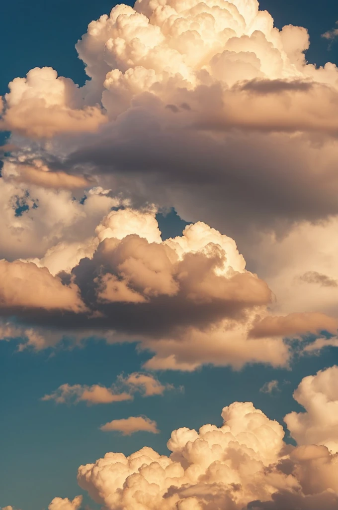 Gold Background、cloud