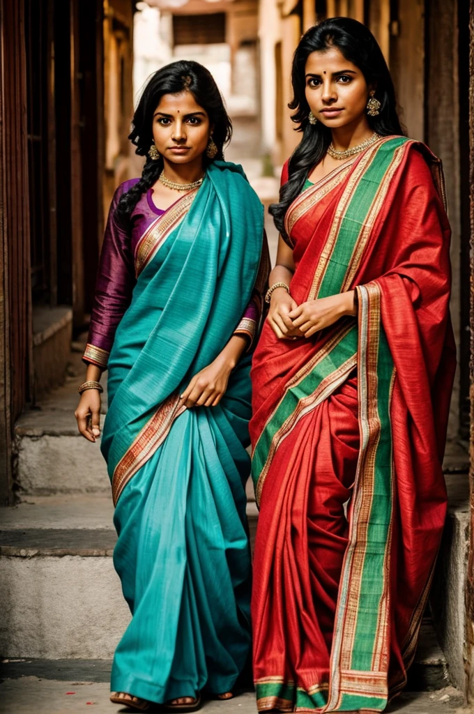 Women with sari
