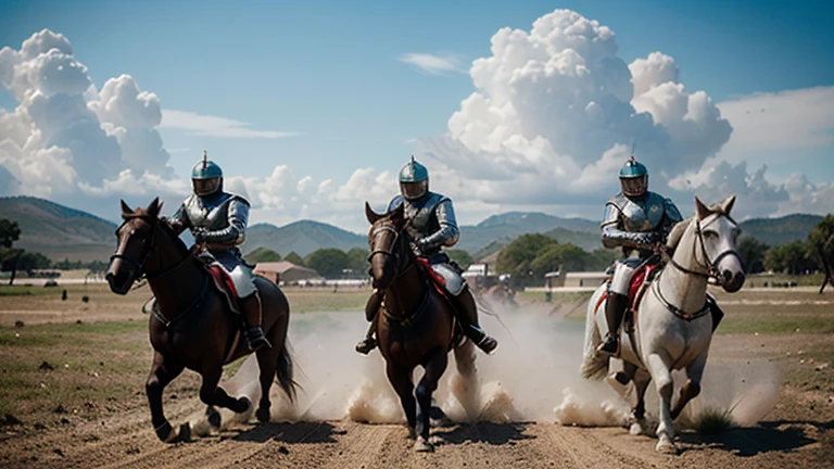 Each knight bursts from an open seal, mounted on their steeds: the White bringing conquest, the Red sowing war, the Black wielding the scales of hunger, and the Green terrorizing with death.