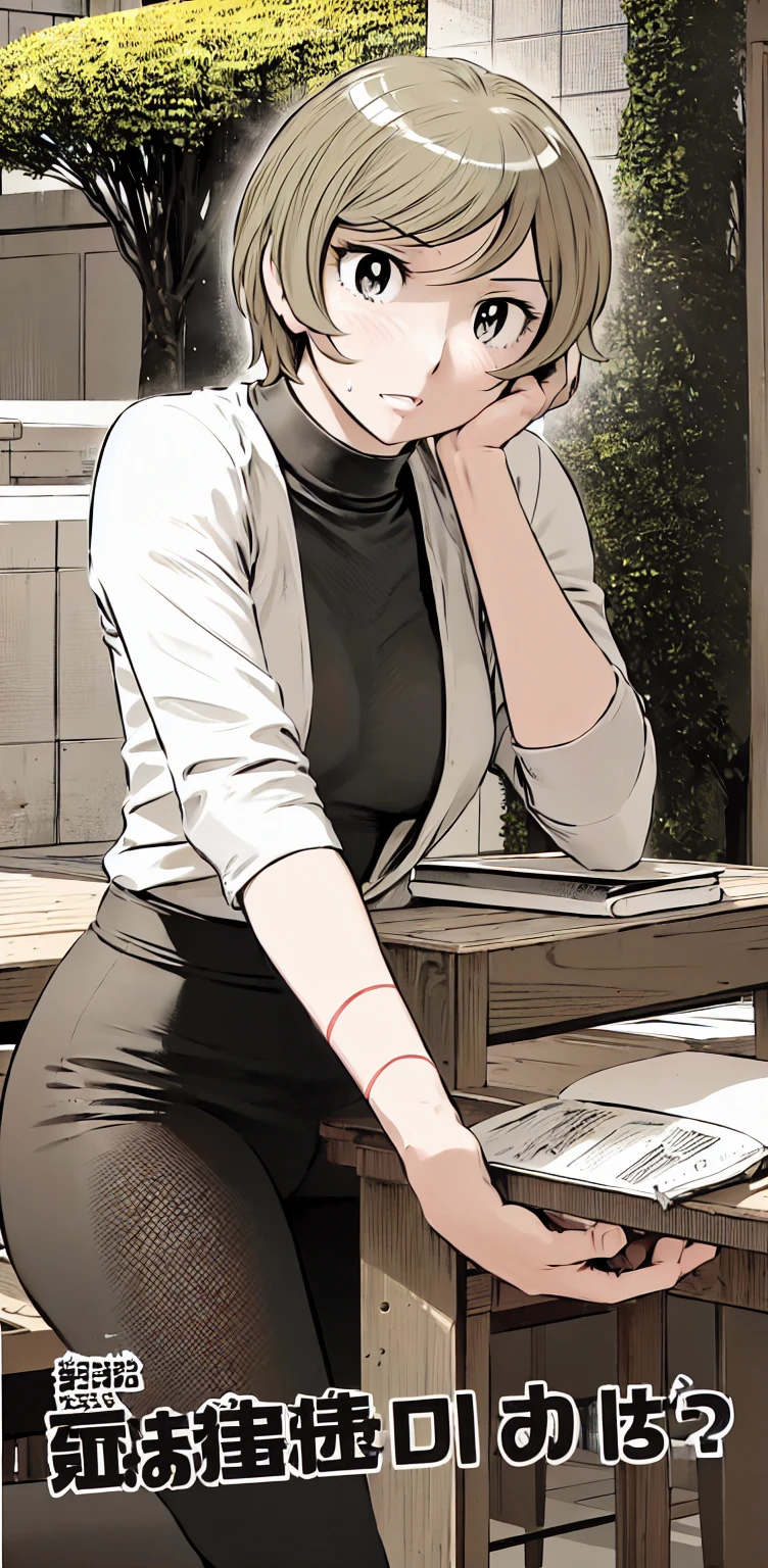 、(masterpiece、Highest quality)、Highest quality, Ultra-high resolution, (((masterpiece))), alone, Sweat、Big eyes,Show Viewer,
blonde,(short hair:1.2),
(Baseball uniforms:1.2), (Highest quality:1.3),One Girl,turtleneck、Black undershirt、School grounds